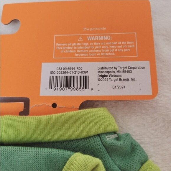 XS 🎃 Halloween Jack-o-lantern Hyde & EEK! Boutique Pumpkin CAT & DOG Costume - Picture 8 of 11